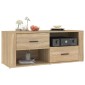 vidaXL Έπιπλο Τηλεόρασης Sonoma Δρυς 100x35x40 εκ. Επεξ. Ξύλο