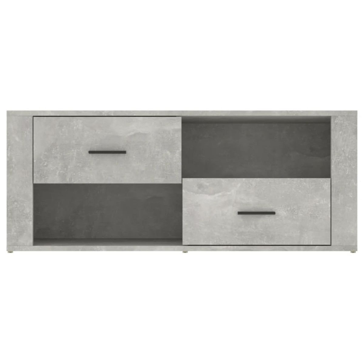 vidaXL Έπιπλο Τηλεόρασης Γκρι Σκυρ. 100x35x40 εκ. Επεξ. Ξύλο