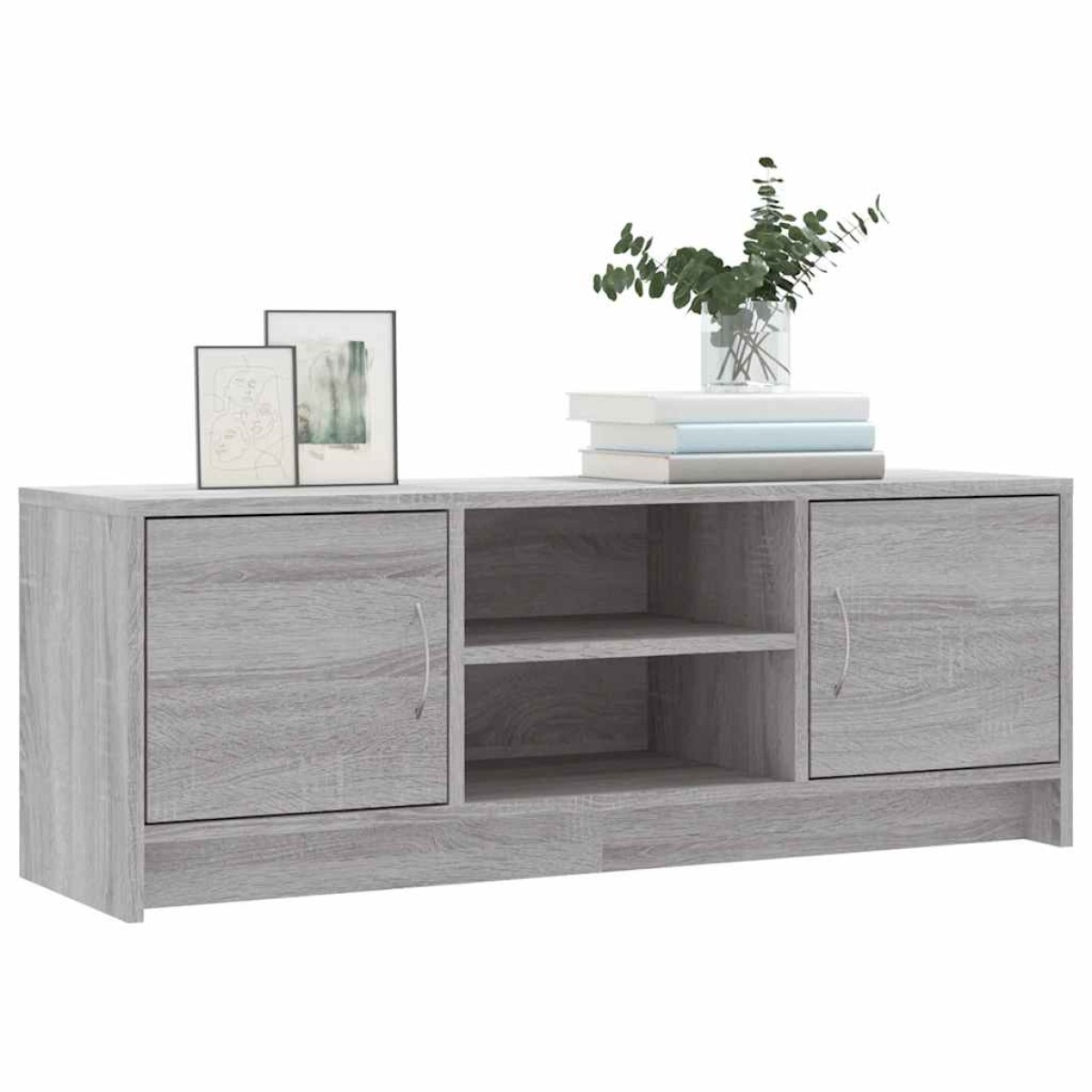 vidaXL Έπιπλο Τηλεόρασης Γκρι Sonoma 102x30x37,5 εκ. από Επεξεργ. Ξύλο