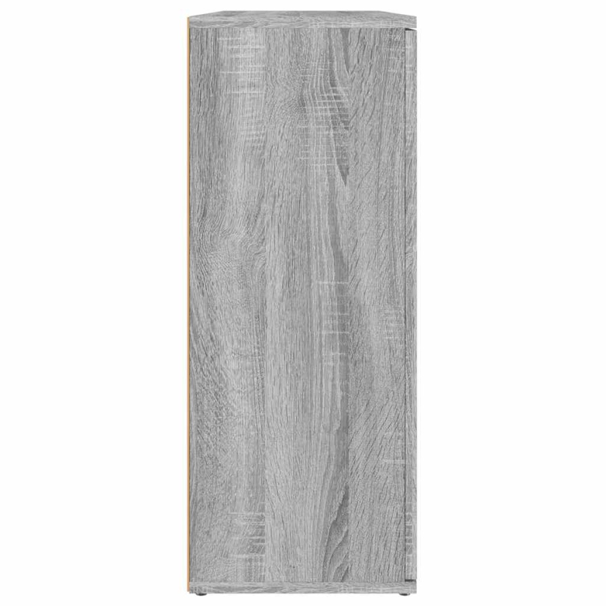 vidaXL Ντουλάπι Γκρι Sonoma 91x29,5x75 εκ. από Επεξεργασμένο Ξύλο