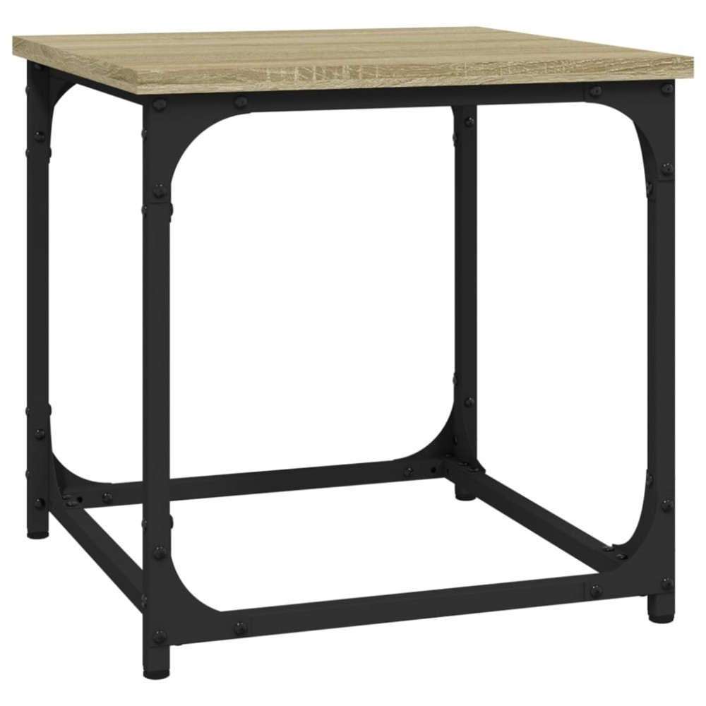 vidaXL Βοηθητικό Τραπέζι Sonoma Δρυς 40x40x40 εκ. Επεξεργασμένο Ξύλο