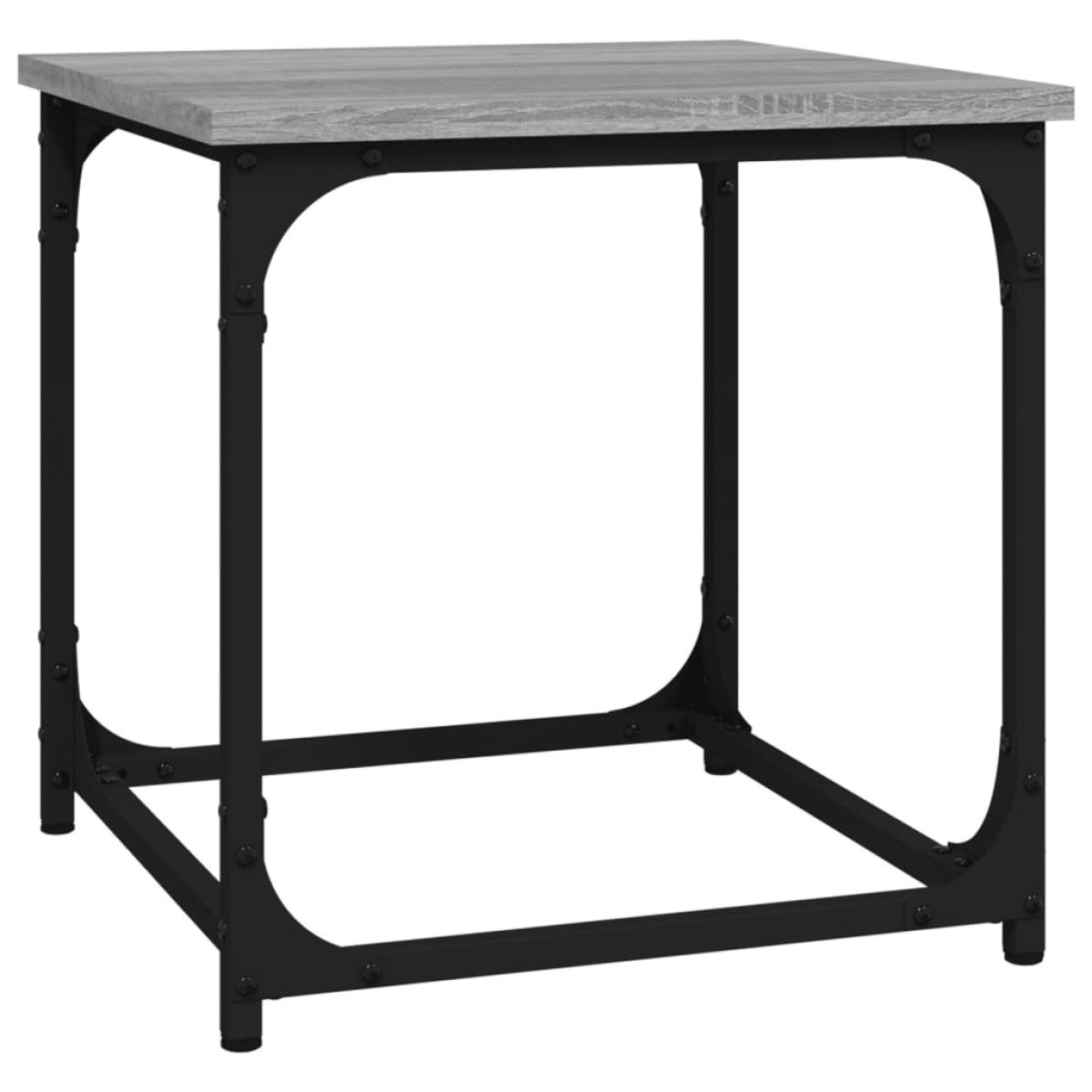 vidaXL Βοηθητικό Τραπέζι Γκρι Sonoma 40x40x40 εκ. Επεξεργασμένο Ξύλο