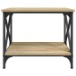 vidaXL Βοηθητικό Τραπέζι Sonoma Δρυς 55x38x45 εκ. Επεξεργασμένο Ξύλο