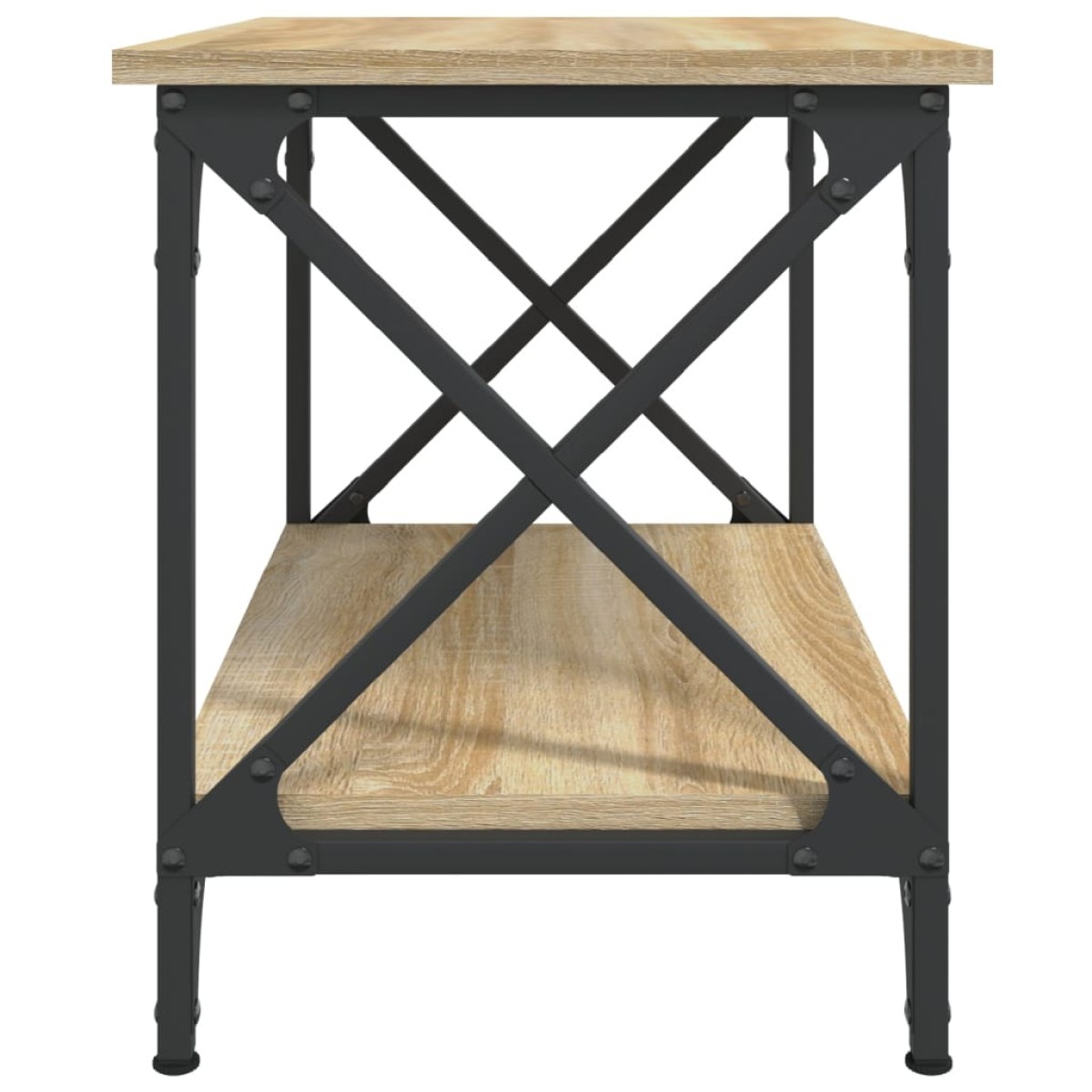 vidaXL Βοηθητικό Τραπέζι Sonoma Δρυς 55x38x45 εκ. Επεξεργασμένο Ξύλο