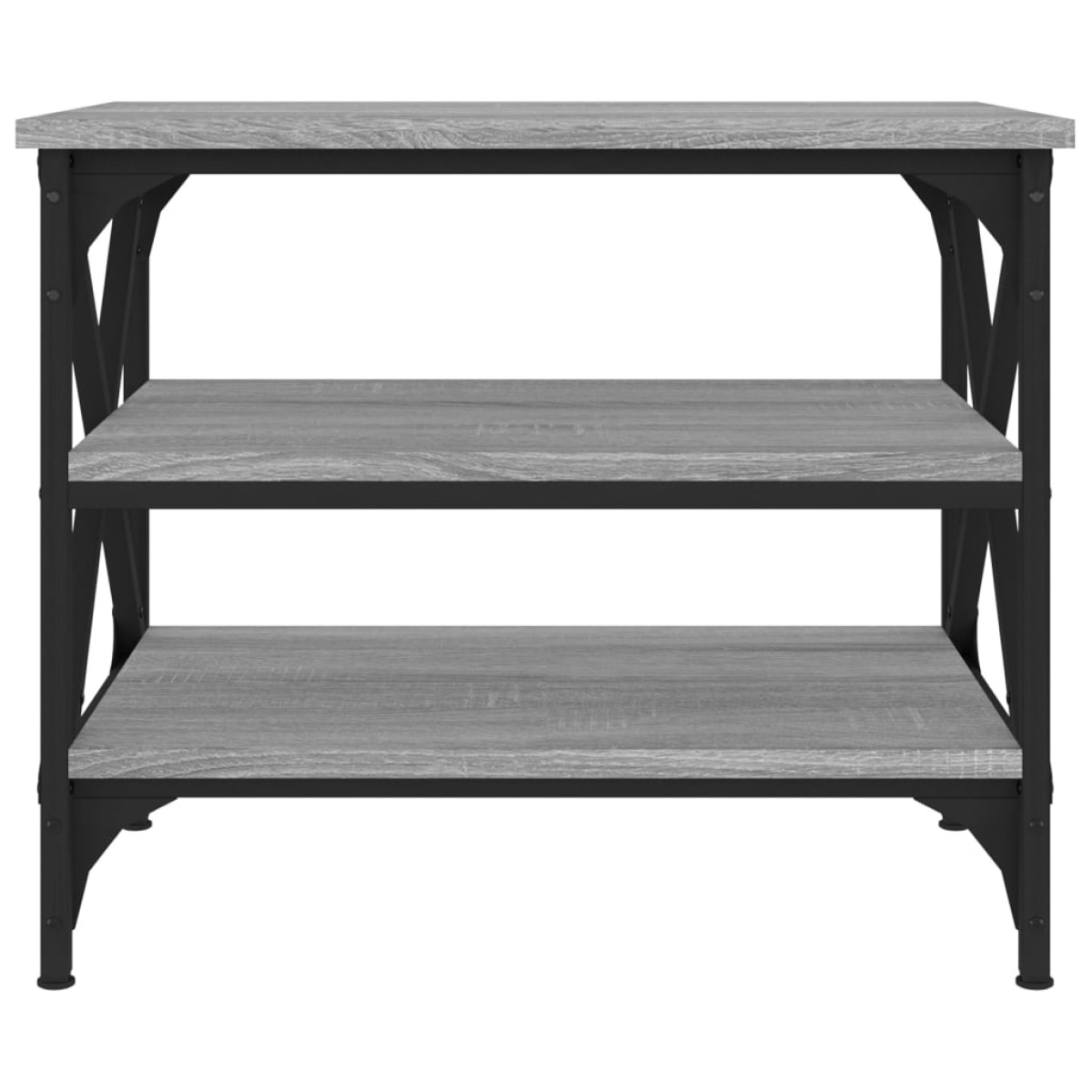 vidaXL Βοηθητικό Τραπέζι Γκρι Sonoma 55x38x45 εκ. Επεξεργασμένο Ξύλο