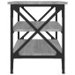 vidaXL Βοηθητικό Τραπέζι Γκρι Sonoma 55x38x45 εκ. Επεξεργασμένο Ξύλο