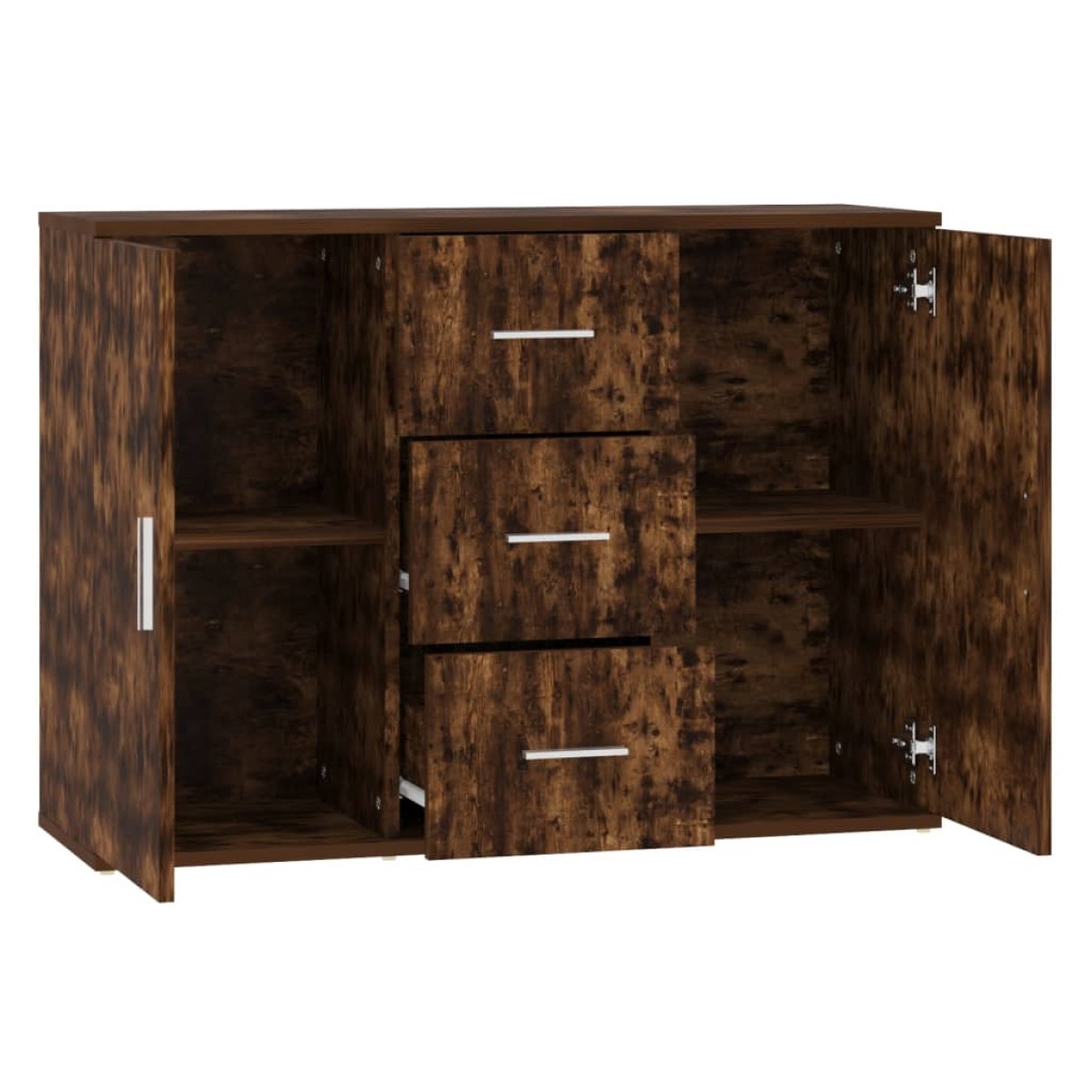 vidaXL Ντουλάπι Καπνιστή Δρυς 91x29,5x65 εκ. από Επεξεργασμένο Ξύλο