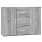 vidaXL Ντουλάπι Γκρι Sonoma 91 x 29,5 x 65 εκ. από Επεξεργασμένο Ξύλο