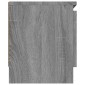 vidaXL Έπιπλο Τηλεόρασης με Πόρτα Γκρι Sonoma 102 x 30 x 36 εκ.