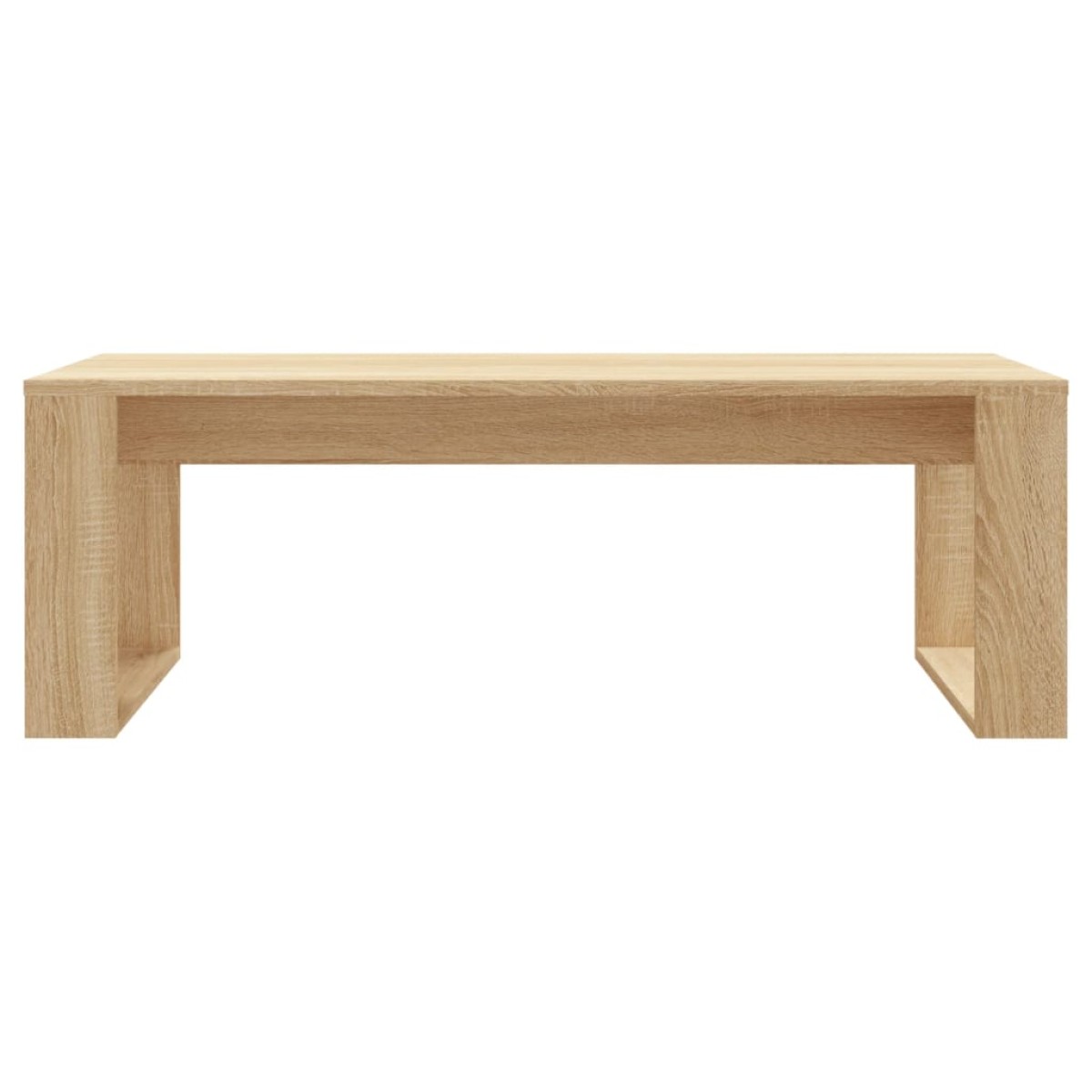vidaXL Τραπεζάκι Σαλονιού Sonoma Δρυς 102 x 50 x 35 εκ. Επεξεργ. Ξύλο