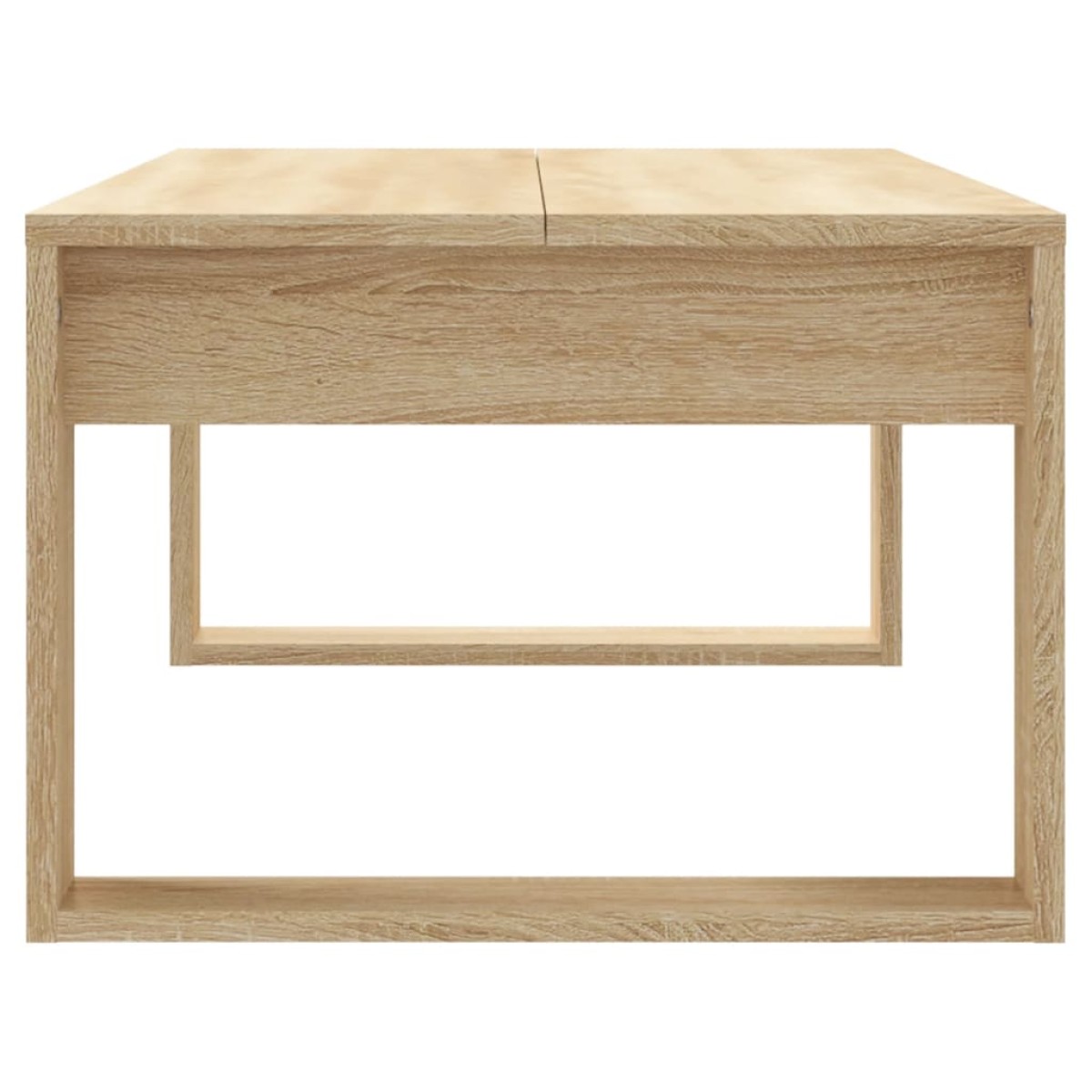 vidaXL Τραπεζάκι Σαλονιού Sonoma Δρυς 102 x 50 x 35 εκ. Επεξεργ. Ξύλο