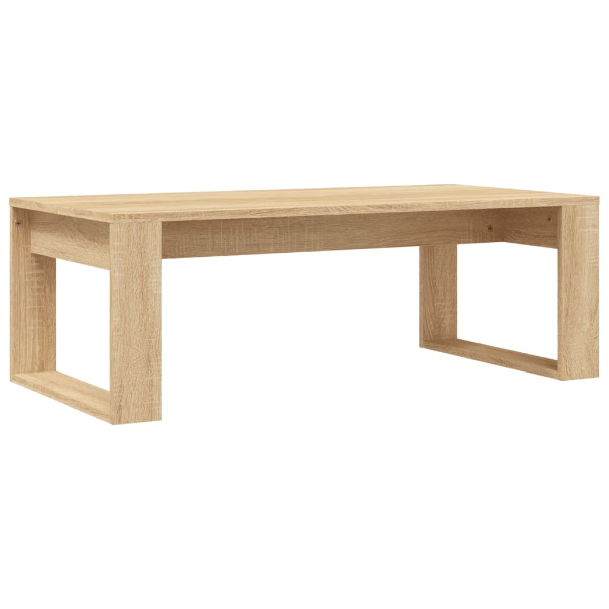 vidaXL Τραπεζάκι Σαλονιού Sonoma Δρυς 102 x 50 x 35 εκ. Επεξεργ. Ξύλο