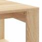 vidaXL Τραπεζάκι Σαλονιού Sonoma Δρυς 102 x 50 x 35 εκ. Επεξεργ. Ξύλο