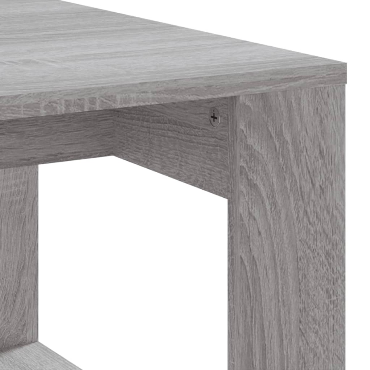vidaXL Τραπεζάκι Σαλονιού Γκρι Sonoma 102 x 50 x 35 εκ. Επεξεργ. Ξύλο