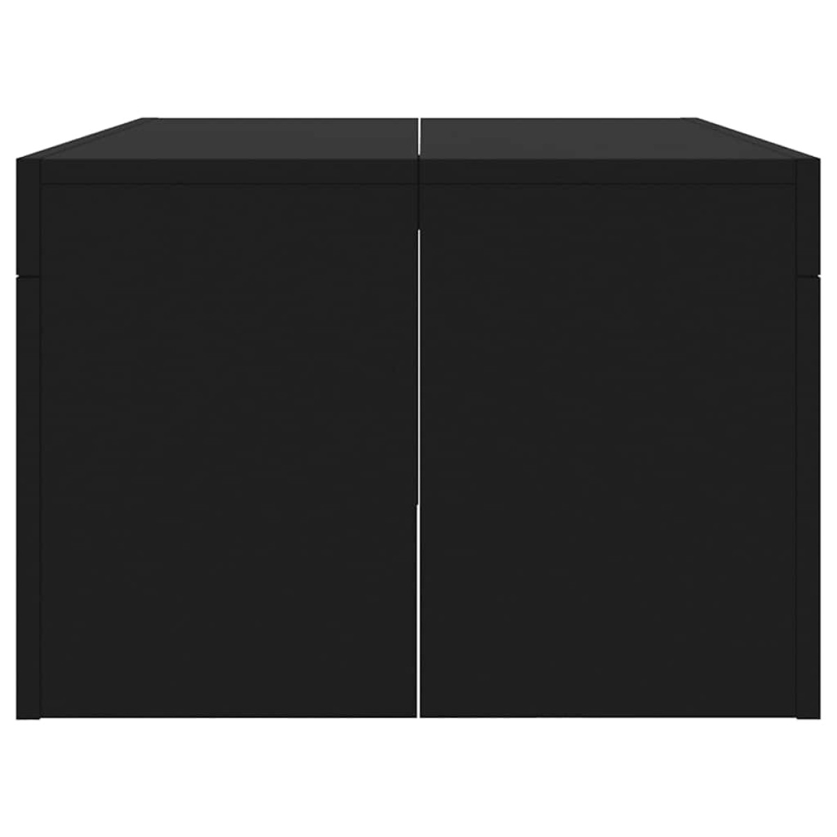 vidaXL Τραπεζάκι Σαλονιού Μαύρο 102 x 50 x 36 εκ. Επεξεργασμένο Ξύλο