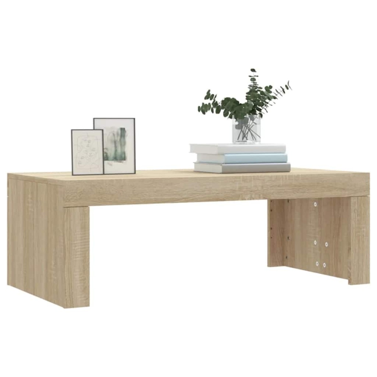 vidaXL Τραπεζάκι Σαλονιού Sonoma Δρυς 102x50x36 εκ. Επεξεργασμένο Ξύλο