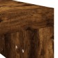 vidaXL Τραπεζάκι Σαλονιού Καπνιστή Δρυς 102x50x36 εκ. Επεξεργασμ. Ξύλο