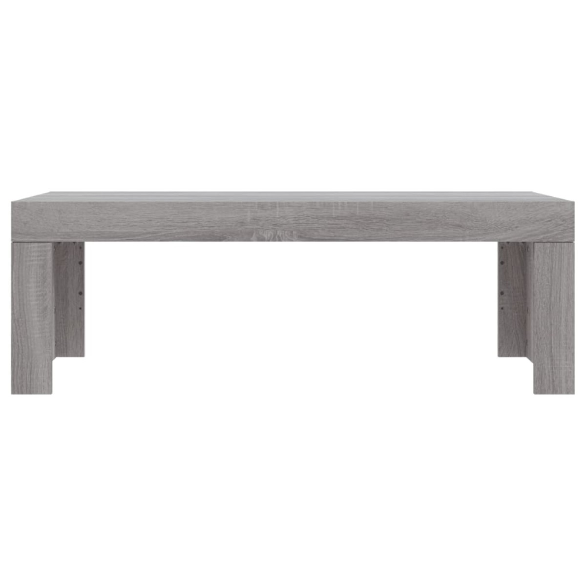 vidaXL Τραπεζάκι Σαλονιού Γκρι Sonoma 102x50x36 εκ. Επεξεργασμένο Ξύλο