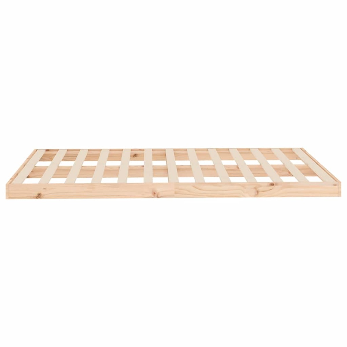 vidaXL Πλαίσιο Κρεβατιού 120 x 200 εκ. από Μασίφ Ξύλο Πεύκου