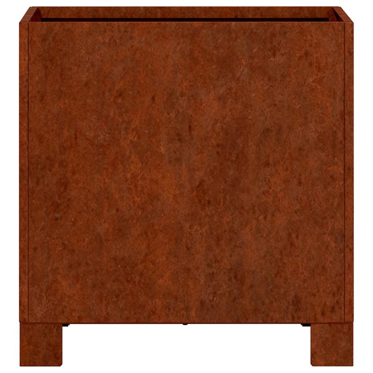 vidaXL Ζαρντινιέρα με Πόδια Σκουριασμ. 32x30x33 εκ. Ατσάλι από Κορτέν
