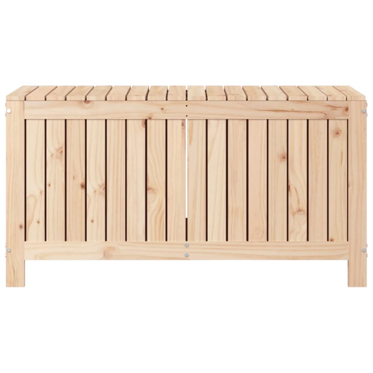 vidaXL Μπαούλο Αποθήκευσης Κήπου 115x49x60 εκ από Μασίφ Ξύλο Πεύκου