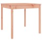 vidaXL Τραπέζι Κήπου 82,5x82,5x76 εκ. από Μασίφ Ξύλο Ψευδοτσούγκας