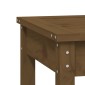 vidaXL Πάγκος Κήπου Μελί 80x44x45 εκ. από Μασίφ Ξύλο Πεύκου