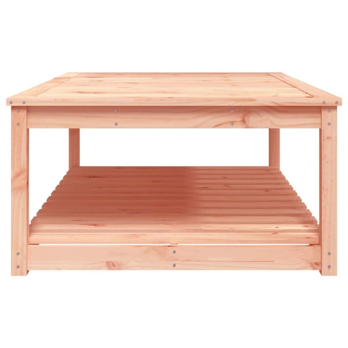 vidaXL Τραπέζι Κήπου 121x82,5x45 εκ. από Μασίφ Ξύλο Ψευδοτσούγκας