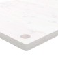 vidaXL Επιφάνεια Γραφείου Λευκή 80x40x2,5 εκ. από Μασίφ Ξύλο Πεύκου