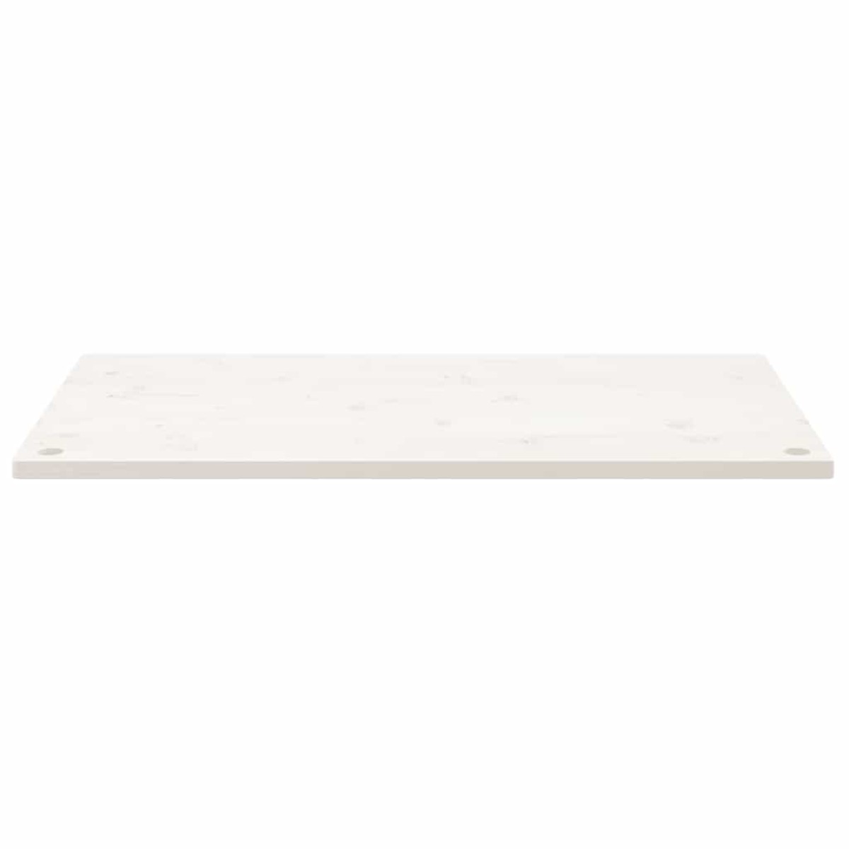 vidaXL Επιφάνεια Γραφείου Λευκή 100x60x2,5 εκ. από Μασίφ Ξύλο Πεύκου