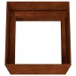 vidaXL Ζαρντινιέρα 40 x 41 x 40 εκ. από Ατσάλι Corten