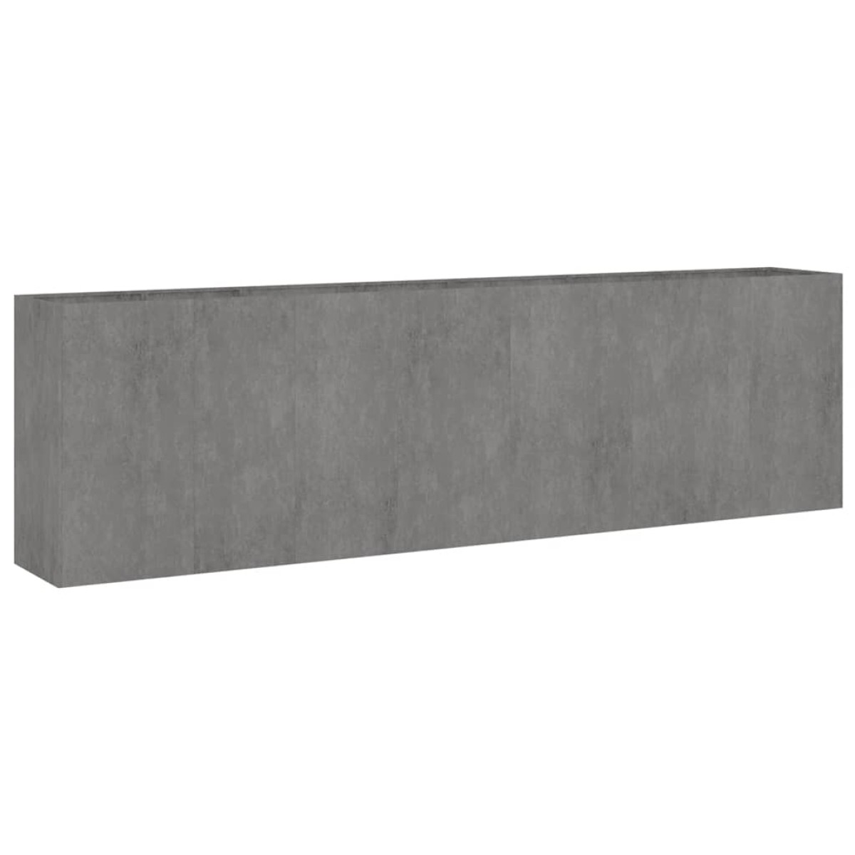 vidaXL Ζαρντινιέρα 280 x 40 x 80 εκ. από Ατσάλι Σκληρυθέν στον Αέρα