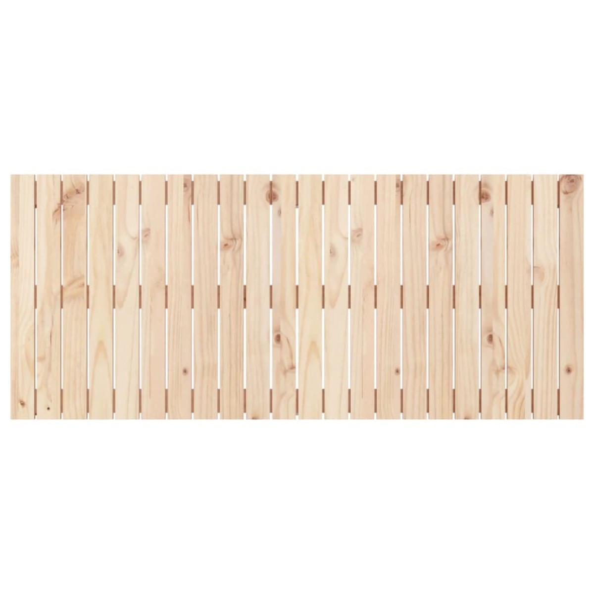 vidaXL Κεφαλάρι Επιτοίχιο 140x3x60 εκ. από Μασίφ Ξύλο Πεύκου