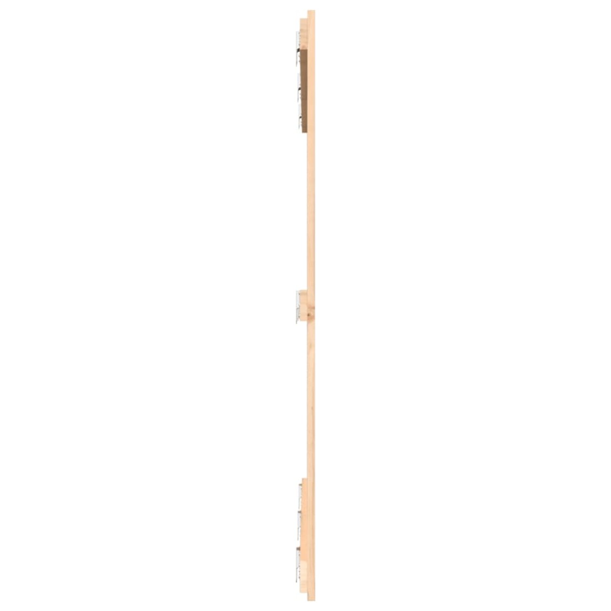 vidaXL Κεφαλάρι Τοίχου 140x3x110 εκ. από Μασίφ Ξύλο Πεύκου