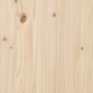 vidaXL Κεφαλάρι Τοίχου 140x3x110 εκ. από Μασίφ Ξύλο Πεύκου
