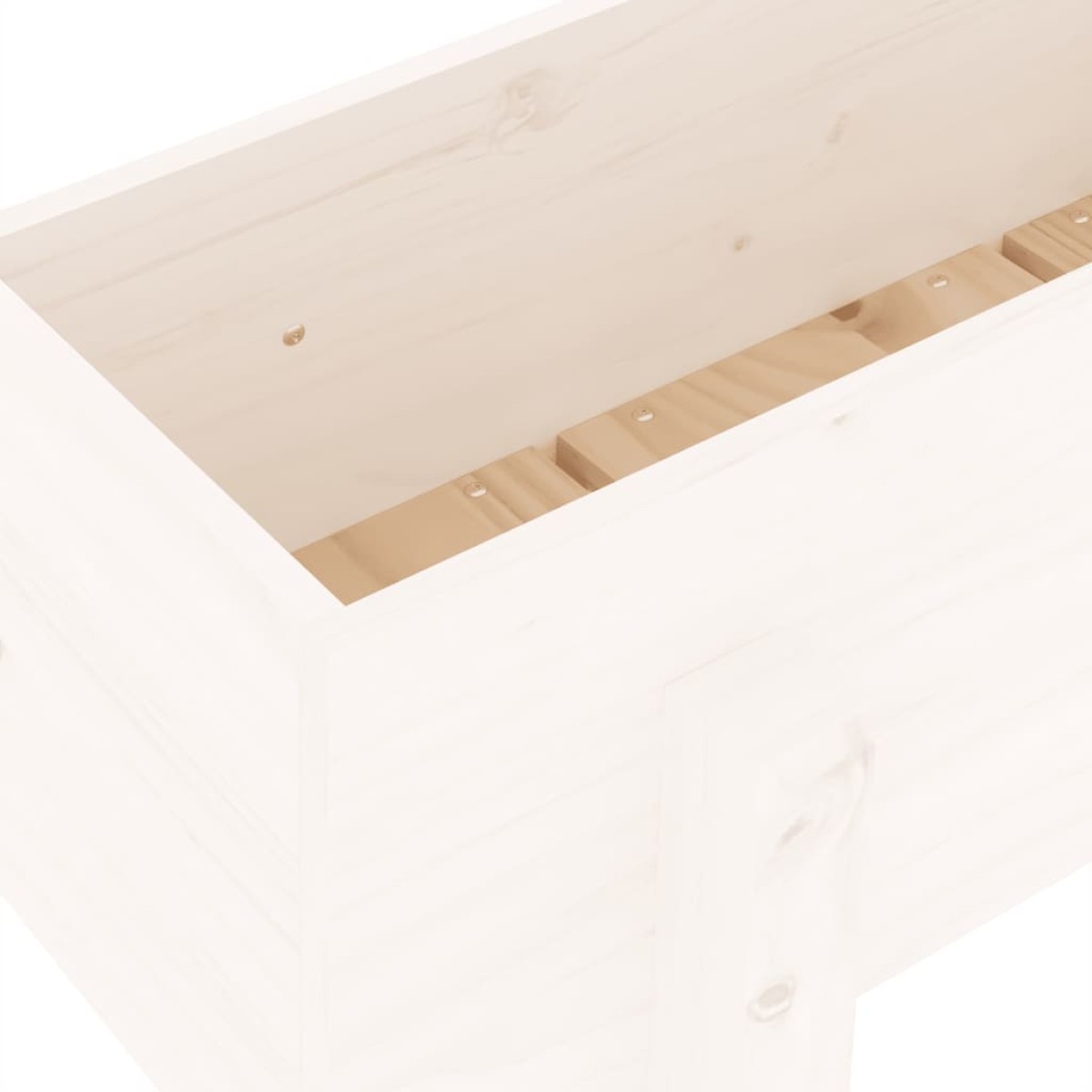 vidaXL Ζαρντινιέρα Υπερυψωμένη 101x30x38 εκ. από Μασίφ Ξύλο Πεύκου