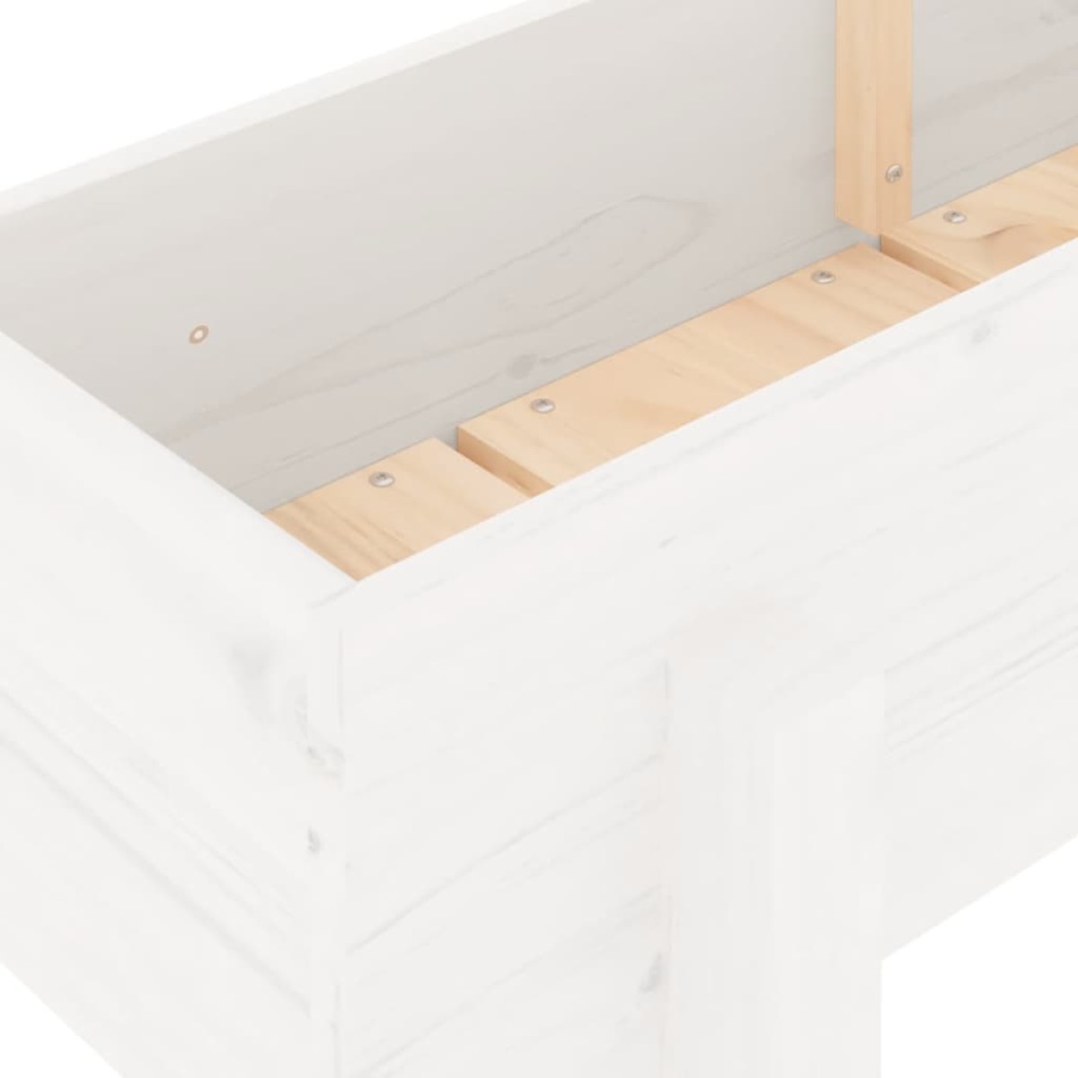 vidaXL Ζαρντινιέρα Υπερυψωμένη 160 x 30 x 38 εκ. από Μασίφ Ξύλο Πεύκου