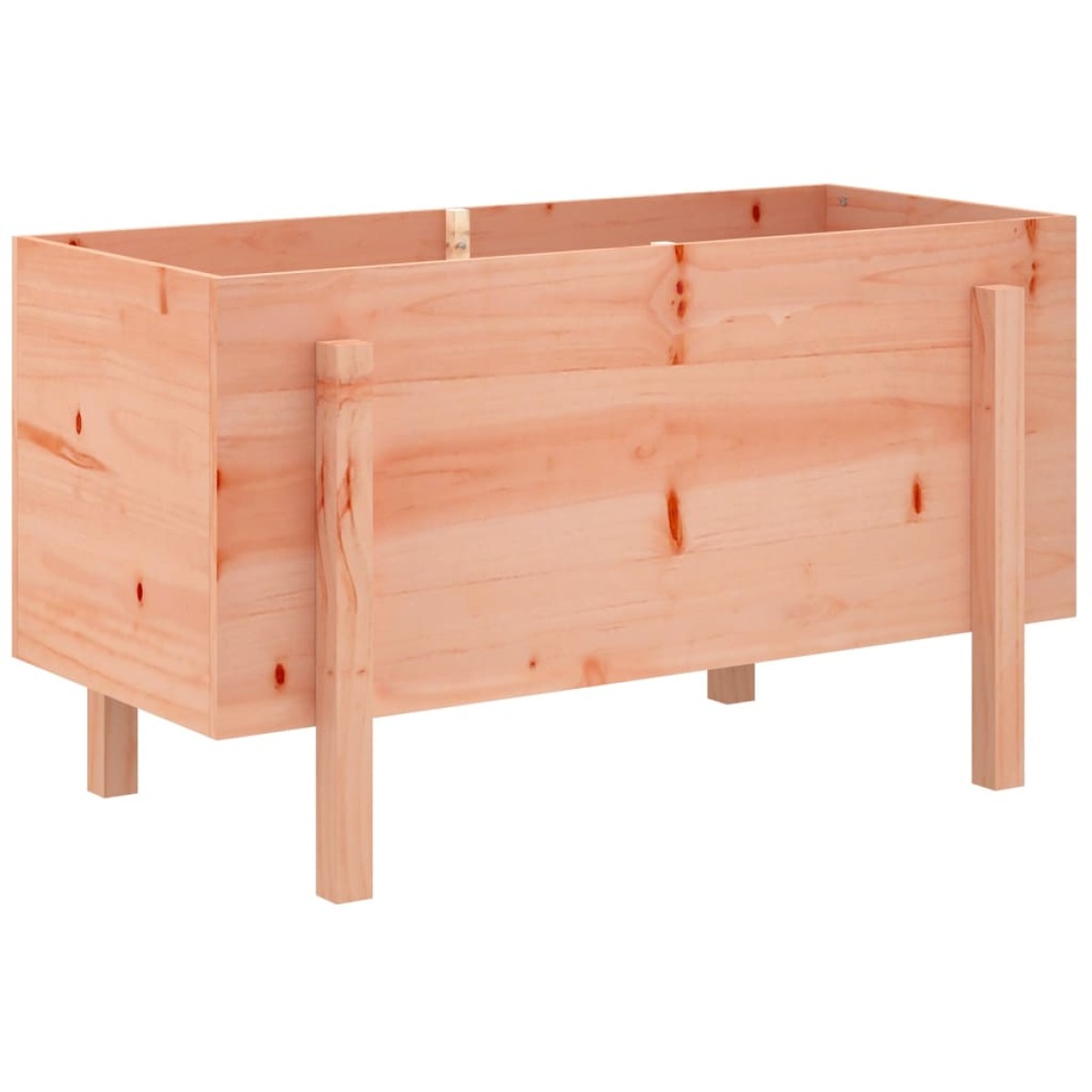 vidaXL Ζαρντινιέρα Υπερυψωμένη 101x50x57 εκ. Μασίφ Ξύλο Ψευδοτσούγκας