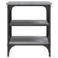 vidaXL Βοηθητικά Τραπέζια 2 τεμ. Γκρι Sonoma 40x42x50 εκ. Επεξ. Ξύλο