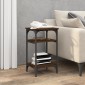 vidaXL Βοηθητικό Τραπέζι Καφέ Δρυς 35 x 30 x 60 εκ. Επεξεργασμένο Ξύλο