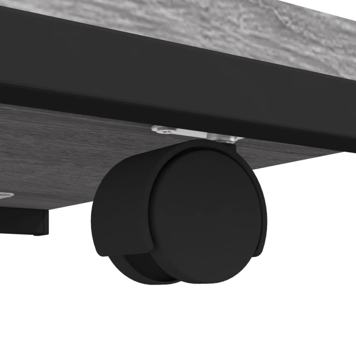 vidaXL Βοηθητικό Τραπέζι με Ρόδες Γκρι Sonoma 50x35x55,5 εκ Επεξ. Ξύλο