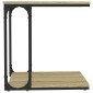 vidaXL Βοηθητικό Τραπέζι Sonoma Δρυς 50x35x52 εκ. Επεξεργασμένο Ξύλο