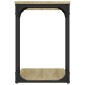 vidaXL Βοηθητικό Τραπέζι Sonoma Δρυς 50x35x52 εκ. Επεξεργασμένο Ξύλο