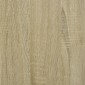 vidaXL Βοηθητικό Τραπέζι Sonoma Δρυς 50x35x52 εκ. Επεξεργασμένο Ξύλο