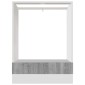 vidaXL Ντουλάπι Φούρνου Γκρι Sonoma 60x46x81,5 εκ. Επεξεργασμένο Ξύλο