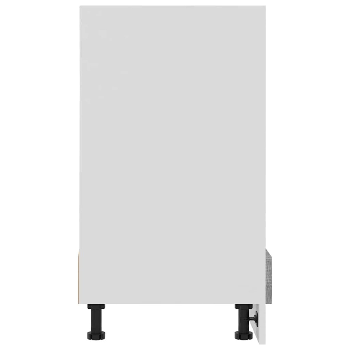 vidaXL Ντουλάπι Φούρνου Γκρι Sonoma 60x46x81,5 εκ. Επεξεργασμένο Ξύλο