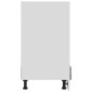 vidaXL Ντουλάπι Φούρνου Γκρι Sonoma 60x46x81,5 εκ. Επεξεργασμένο Ξύλο