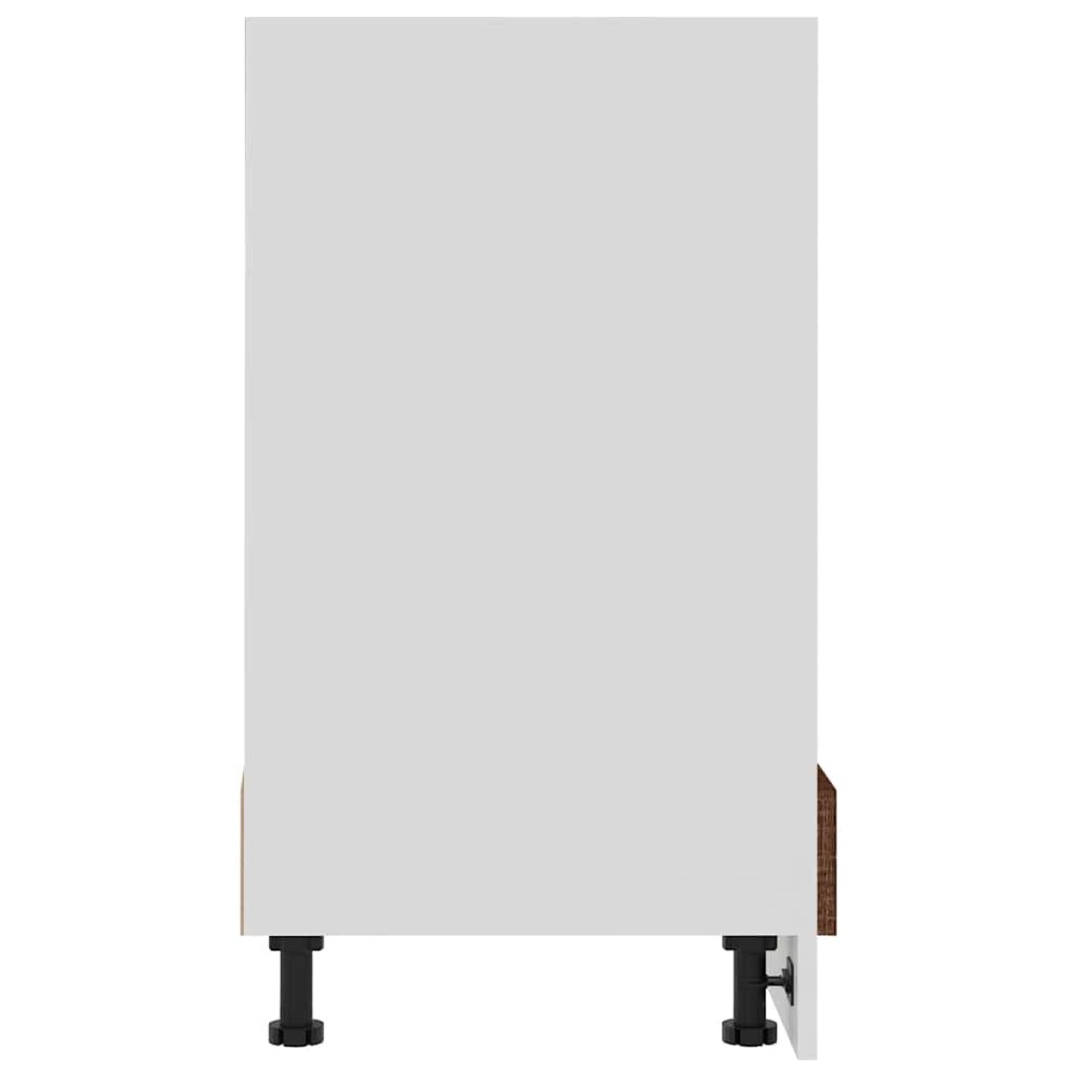 vidaXL Ντουλάπι Φούρνου Καφέ Δρυς 60x46x81,5 εκ. Επεξεργ. Ξύλο