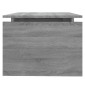 vidaXL Τραπεζάκι Σαλονιού Γκρι Sonoma 68x50x38 εκ. Επεξεργασμένο Ξύλο
