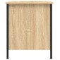 vidaXL Κομοδίνο Sonoma Δρυς 40 x 42 x 50 εκ. από Επεξεργασμένο Ξύλο